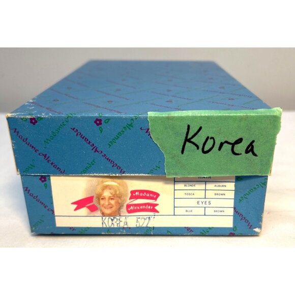Madame Alexander Korea 572 Doll In Traditional Korean Dress With Box - Miniature - Picture 6 of 6
